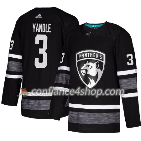 Adidas Maillot de Hockey Florida Panthers Keith Yandle 3 2019 All-Star Noir Authentic - Homme